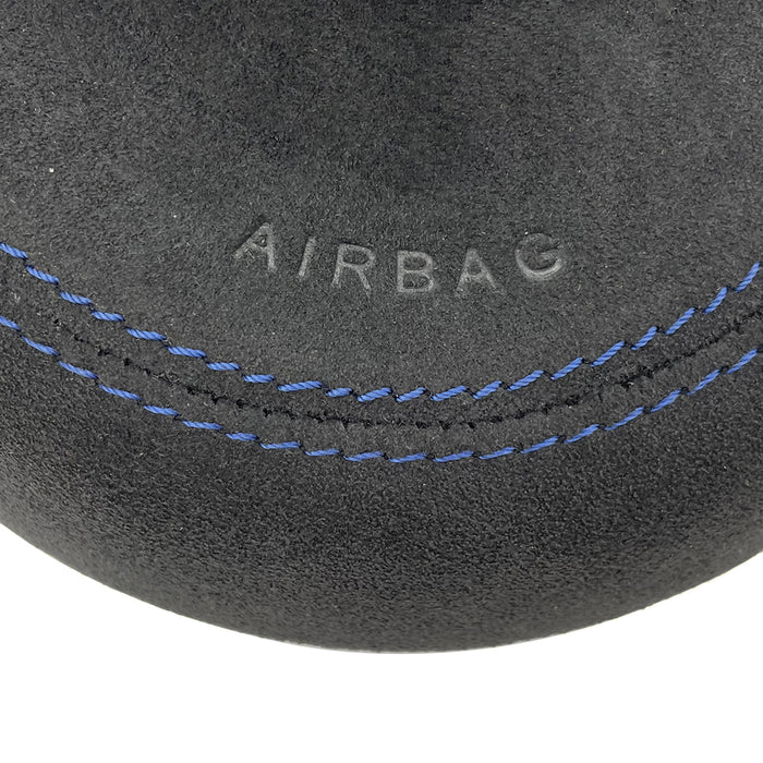 Suitable for Golf 7 Suede Blue Sewn Airbag Cover