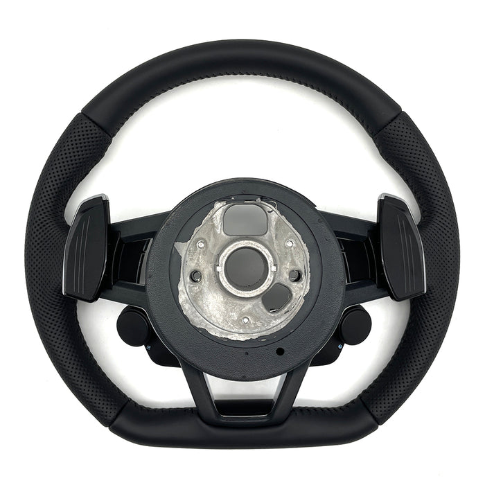 Multi functional semi perforated R8 steering wheel assembly, suitable for Audi A3 8Y